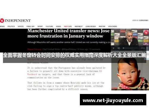 全面掌握冬窗转会时间安排的权威实用指南深度解析大全全景版汇编 全面掌握冬窗转会时间安排的权威实用指南深度解析大全全景版汇编